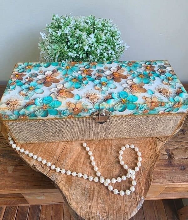 Caixa Floral Verde