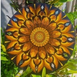 Mandala Amarelo Dourado